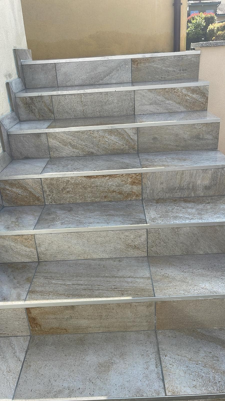 Construction d'un escalier dans le Chablais