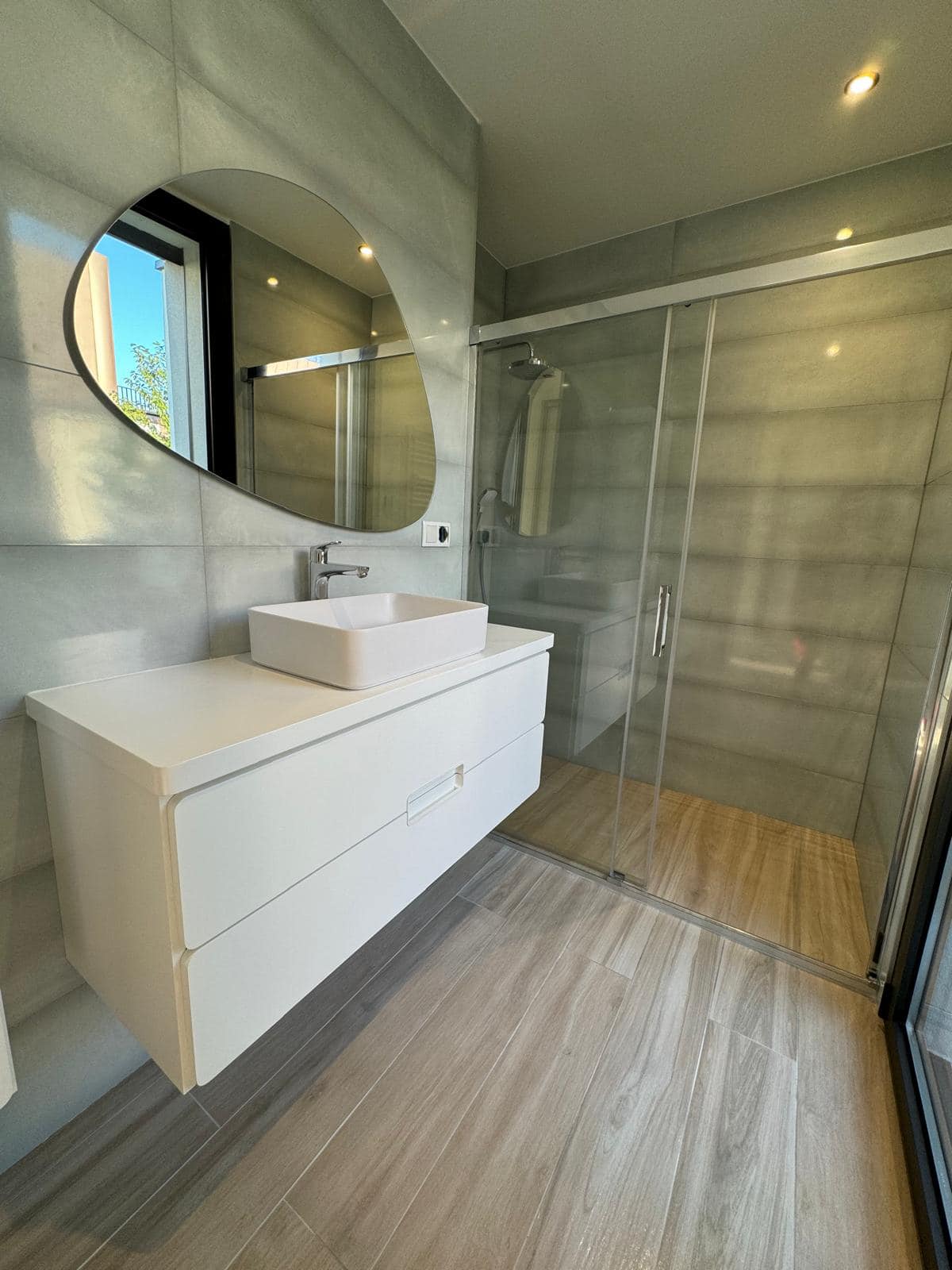 Aménagement salle de bains en rénovation